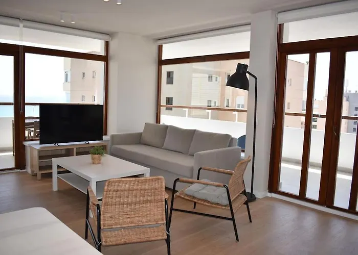 Mirador Torres De Playamar, Con Vistas Al Mar Торремолинос